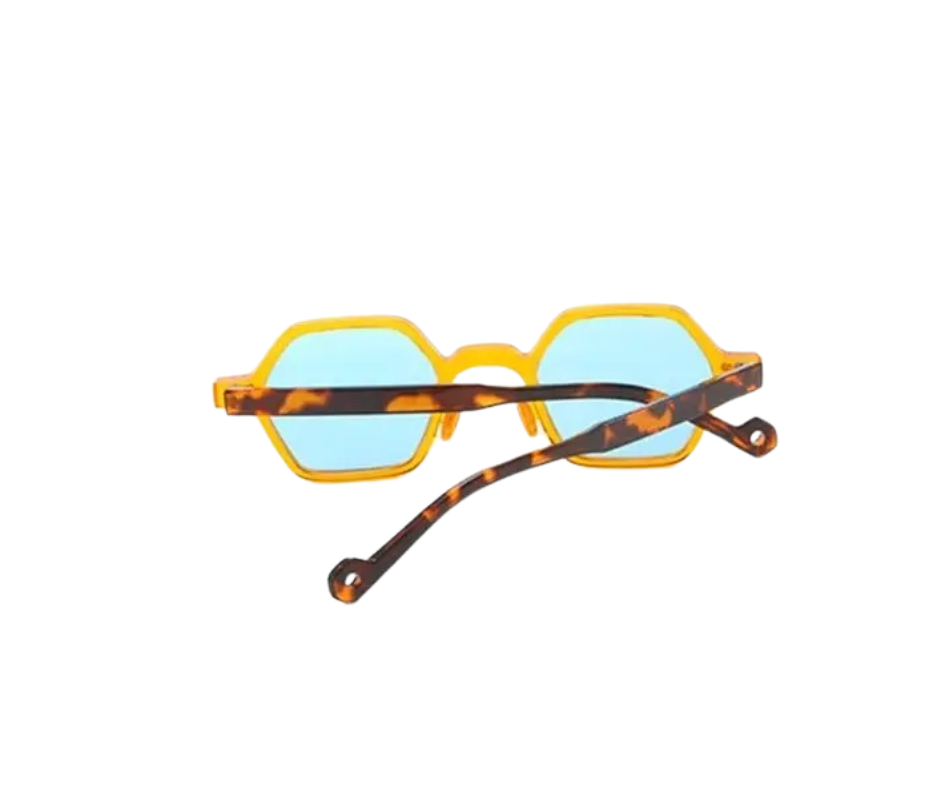 Phoenix In Orange Blue