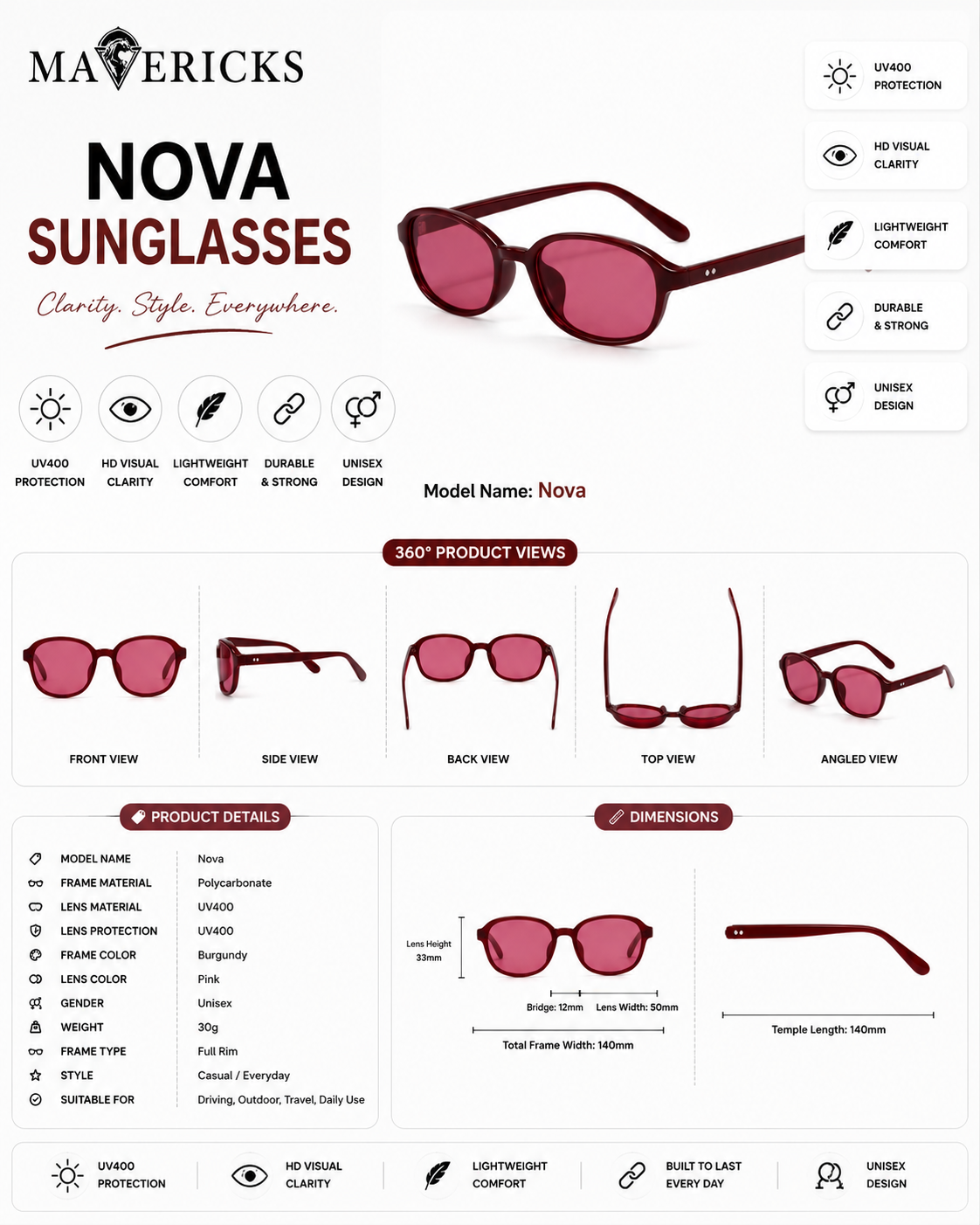 Nova Tulip Pink