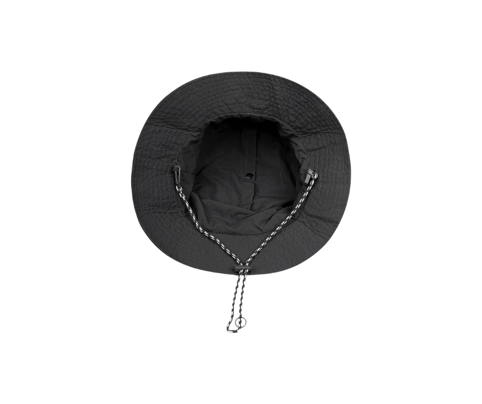 Waterproof Packable Hat in Black