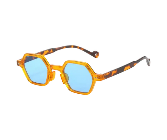 Phoenix In Orange Blue