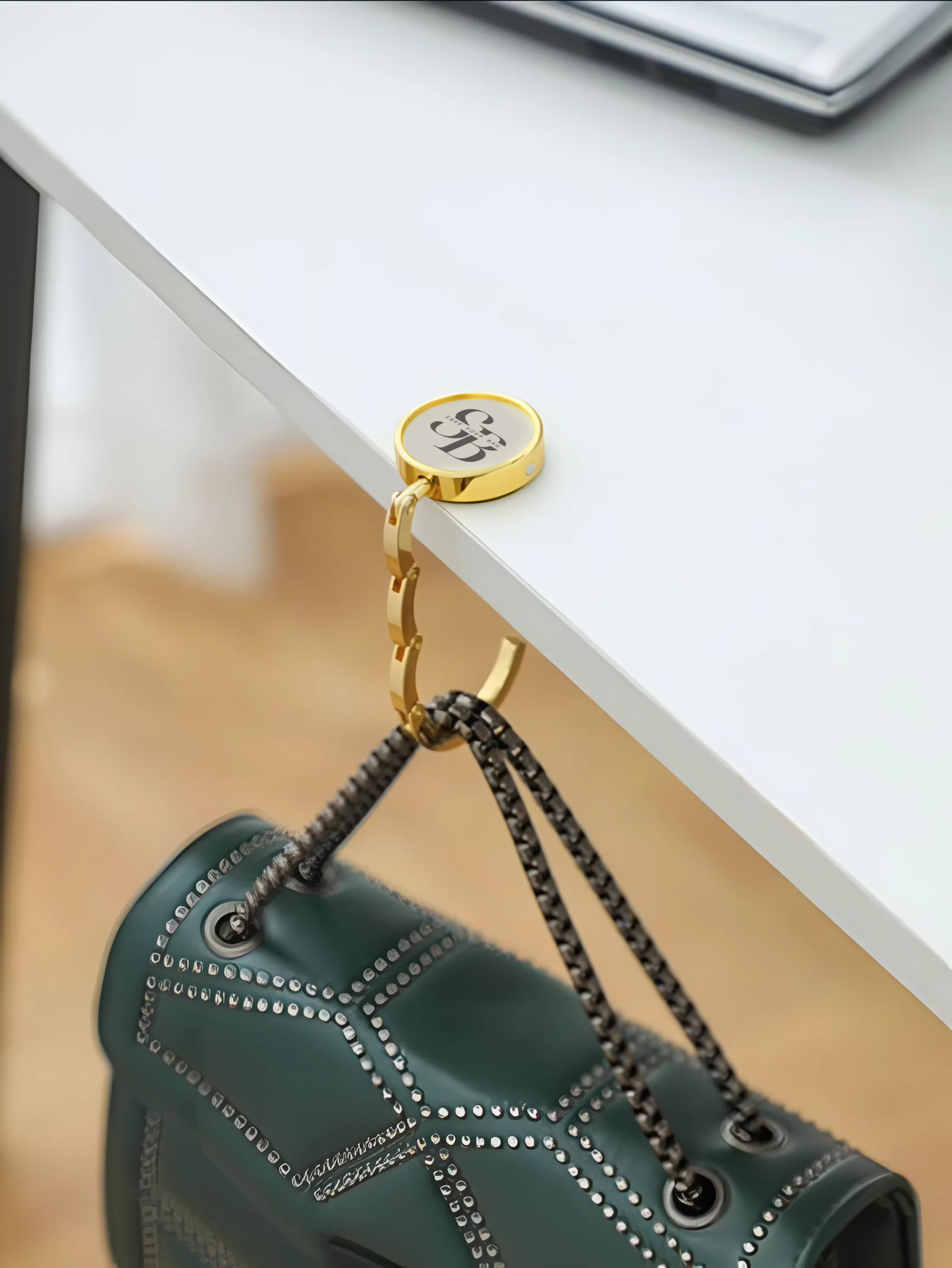 Bag Hook (Save Your Bag) Silver